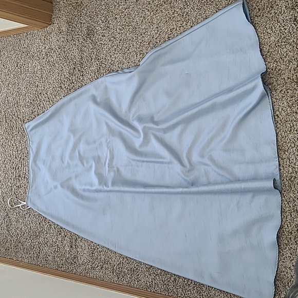 Vintage Jessica McClintock Light Blue 3 Piece Dress - Picture 8 of 13